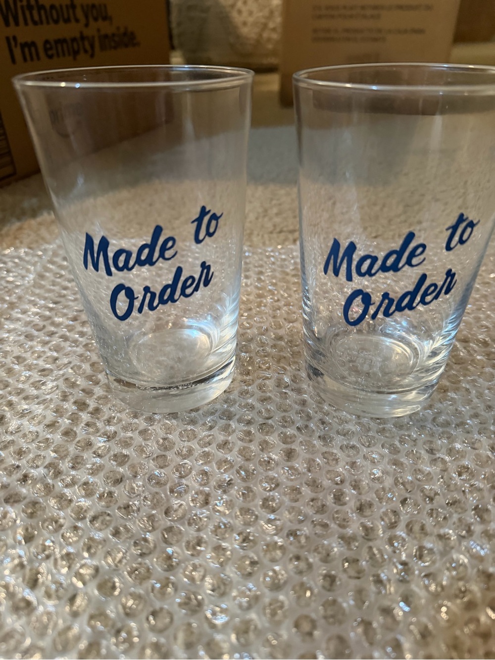 Kate Spade Orders Up All in Good Taste glasses - Set of 2